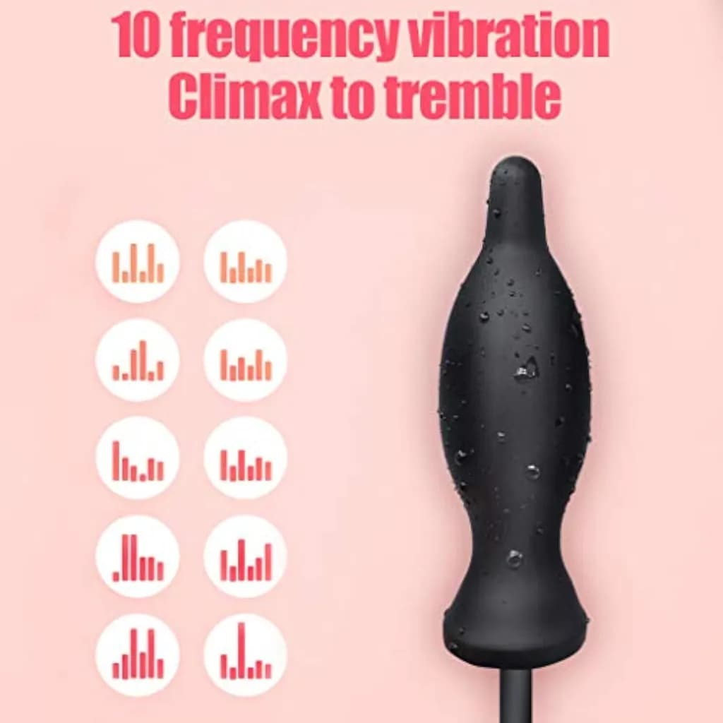 Plug Bơm Hơi Rung 10 Chế Độ - ảnh 8