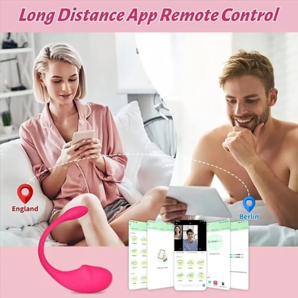 Trứng Rung Không Dây Vibrator - Điều Khiển App Điện Thoại - ảnh 4
