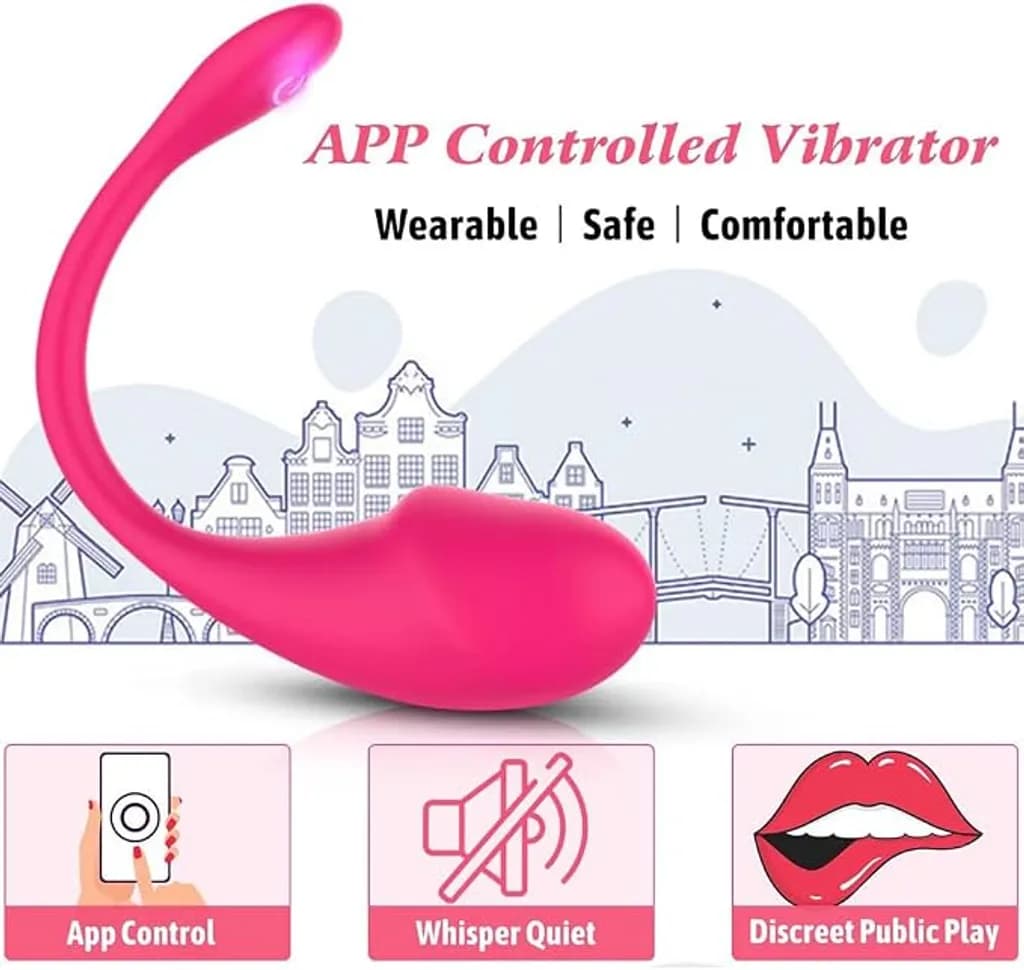 Trứng Rung Không Dây Vibrator - Điều Khiển App Điện Thoại - ảnh 3