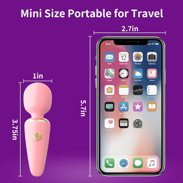 Máy rung di động Mini dành cho nữ, chuyển đổi 10 tần số, mát-xa, đồ chơi tình dục dành cho người lớn - ảnh 5