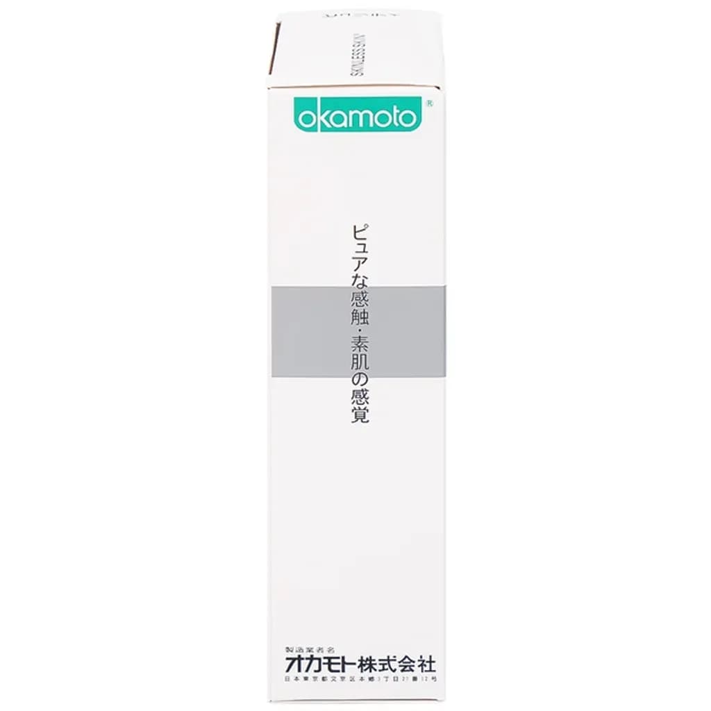 Bao cao su Okamoto Skinless Skin Purity không mùi, tinh khiết, dùng để phòng tránh thai và ngăn ngừa HIV (10 cái) - ảnh 5