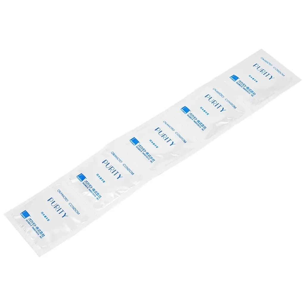 Bao cao su Okamoto Skinless Skin Purity không mùi, tinh khiết, dùng để phòng tránh thai và ngăn ngừa HIV (10 cái) - ảnh 2