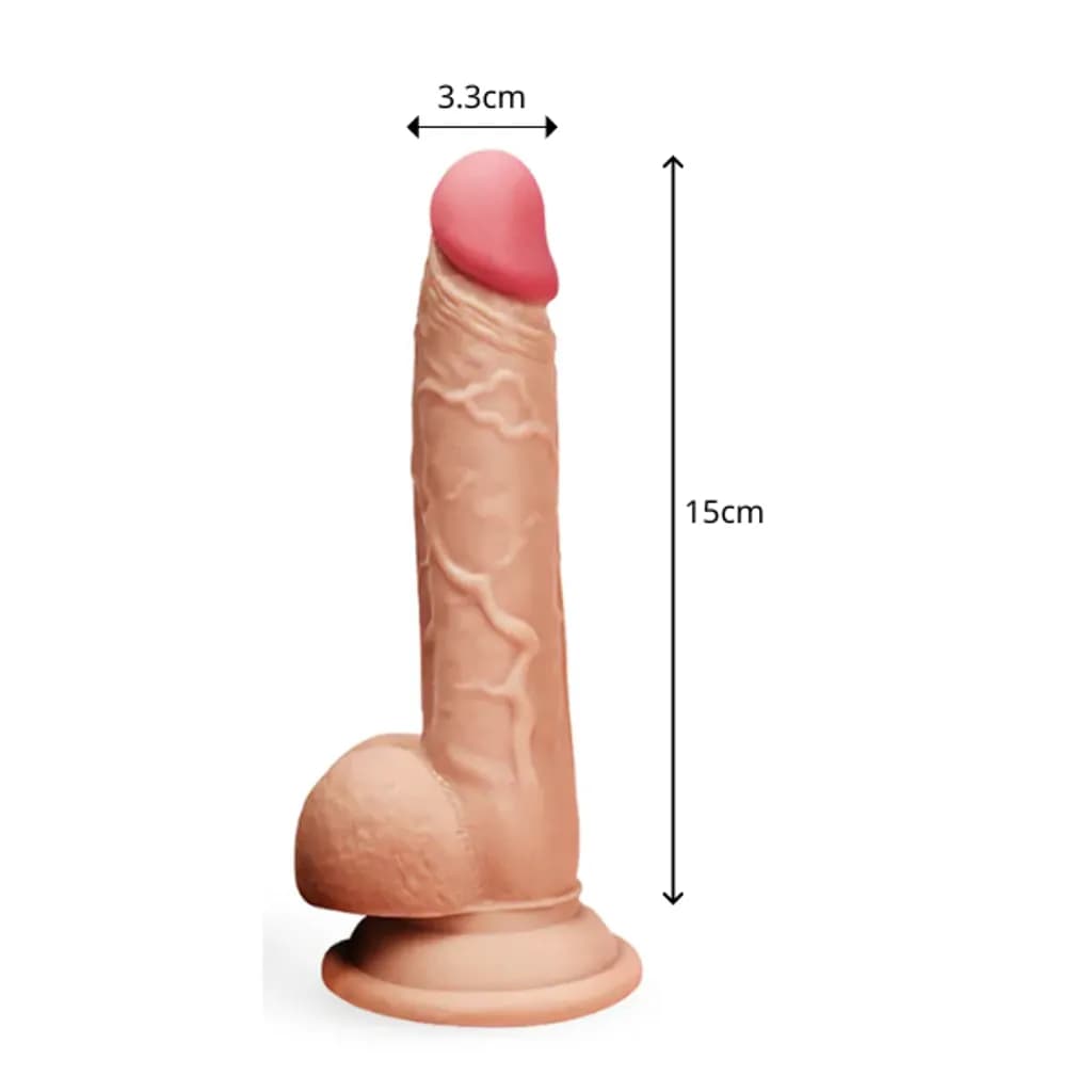 Dương Vật Giả Gắn Tường Yeain 7inch Màu Xanh - ảnh 2