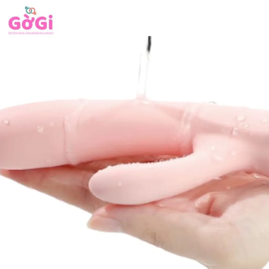 Máy rung kép thiết kế thông minh cho nữ vào cơ thể không gây tiếng ồn rung mạnh - ảnh 4