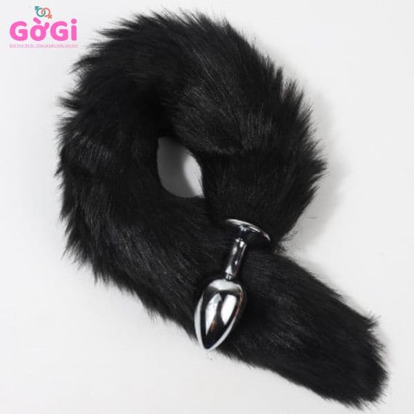 Nút bịt hậu môn đuôi cáo lông mềm – đồ chơi BDSM tạo hình thú vị - ảnh 4
