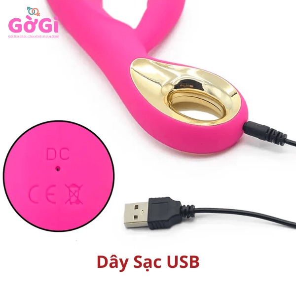 Máy rung kích thích điểm G thế hệ 2 thiết bị tình dục dành cho nữ pin sạc màu đỏ - ảnh 6