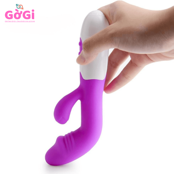 Máy rung thủ dâm nữ - đồ chơi tình dục màu tím rung mạnh - ảnh 5