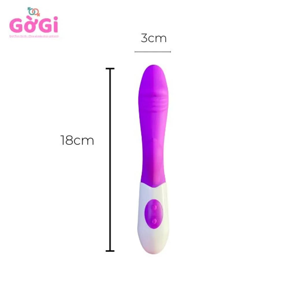 Máy rung thủ dâm nữ - đồ chơi tình dục màu tím rung mạnh - ảnh 7