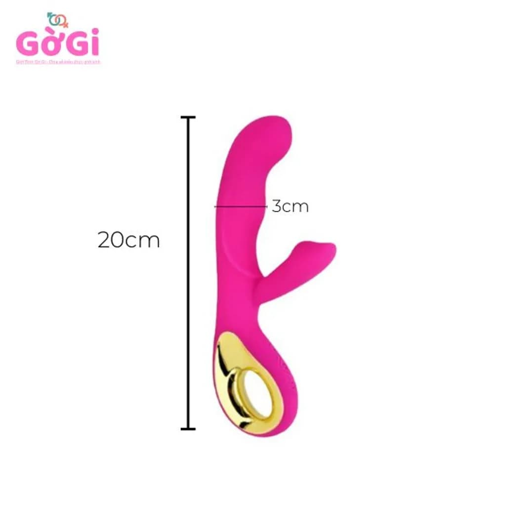 Máy rung kích thích điểm G thế hệ 2 thiết bị tình dục dành cho nữ pin sạc màu đỏ - ảnh 2