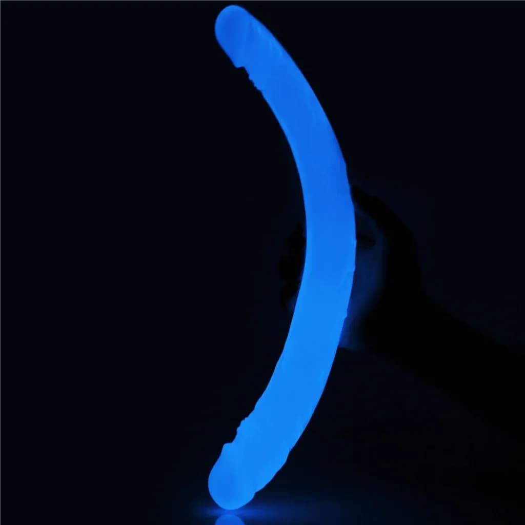 Dương Vật Giả 2 Đầu LoveToy Lumino Play Dạ Quang Phát Sáng Trong Tối - ảnh 3