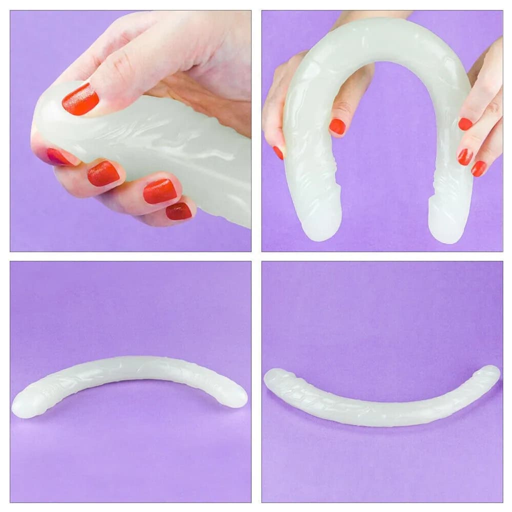 Dương Vật Giả 2 Đầu LoveToy Lumino Play Dạ Quang Phát Sáng Trong Tối - ảnh 5