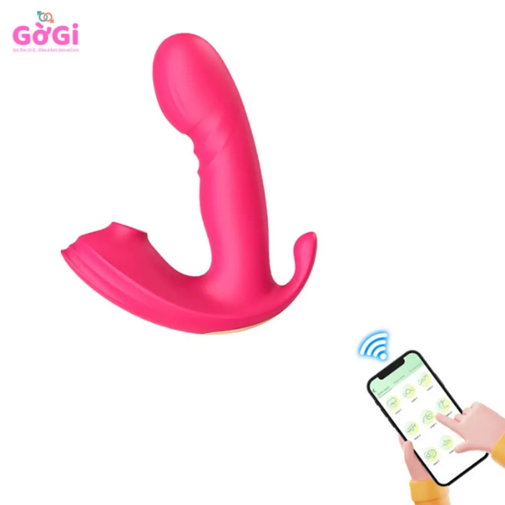 Máy Rung Có Thể Đeo Quần Lót Thông Minh App Cao Cấp – Kích Thích 3 Điểm G & C & B, Điều Khiển Từ Xa Không Giới Hạn - ảnh 5