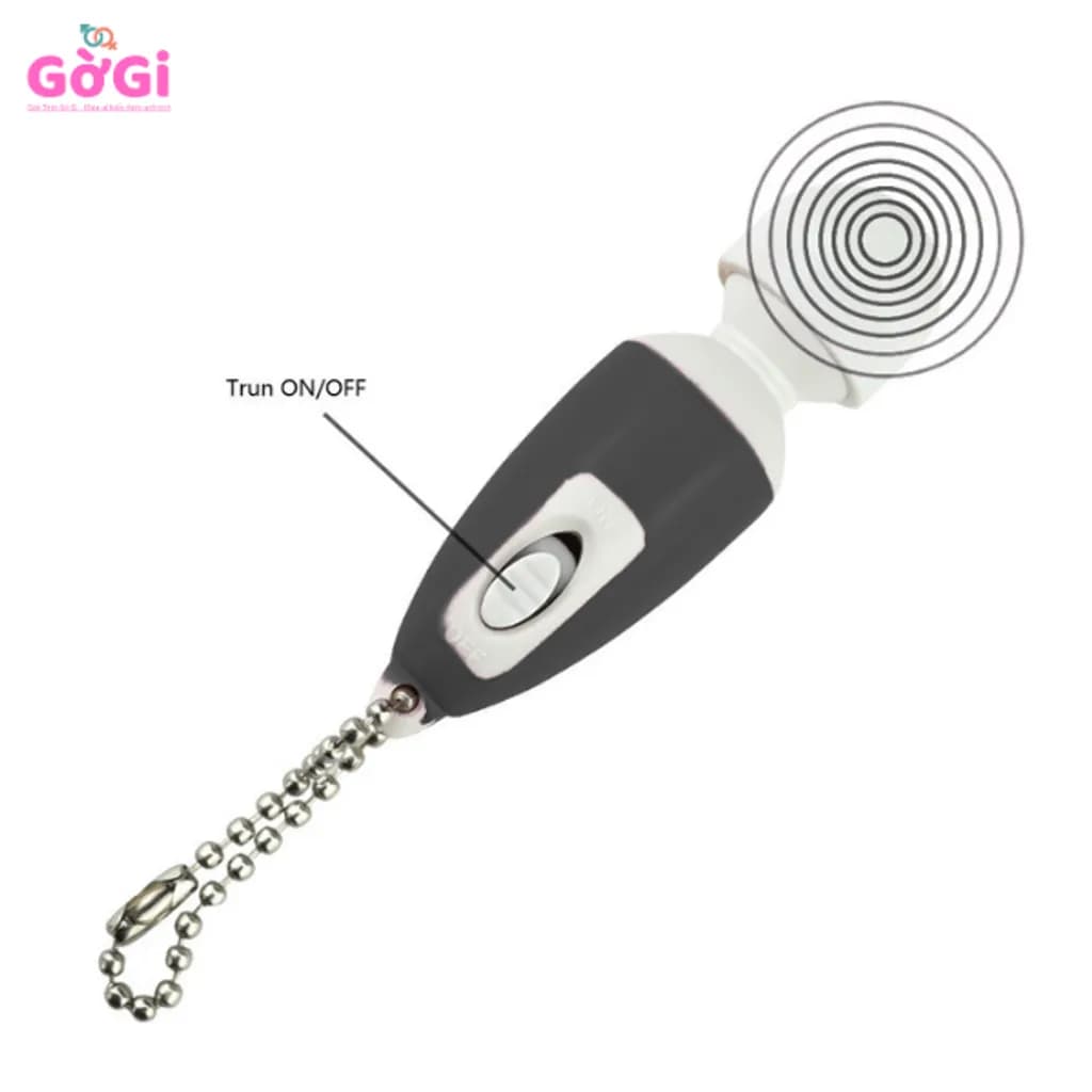 Móc Khóa Mini Dạng Chày Rung 1 Chế Độ – Siêu Nhỏ Gọn, Rung Êm