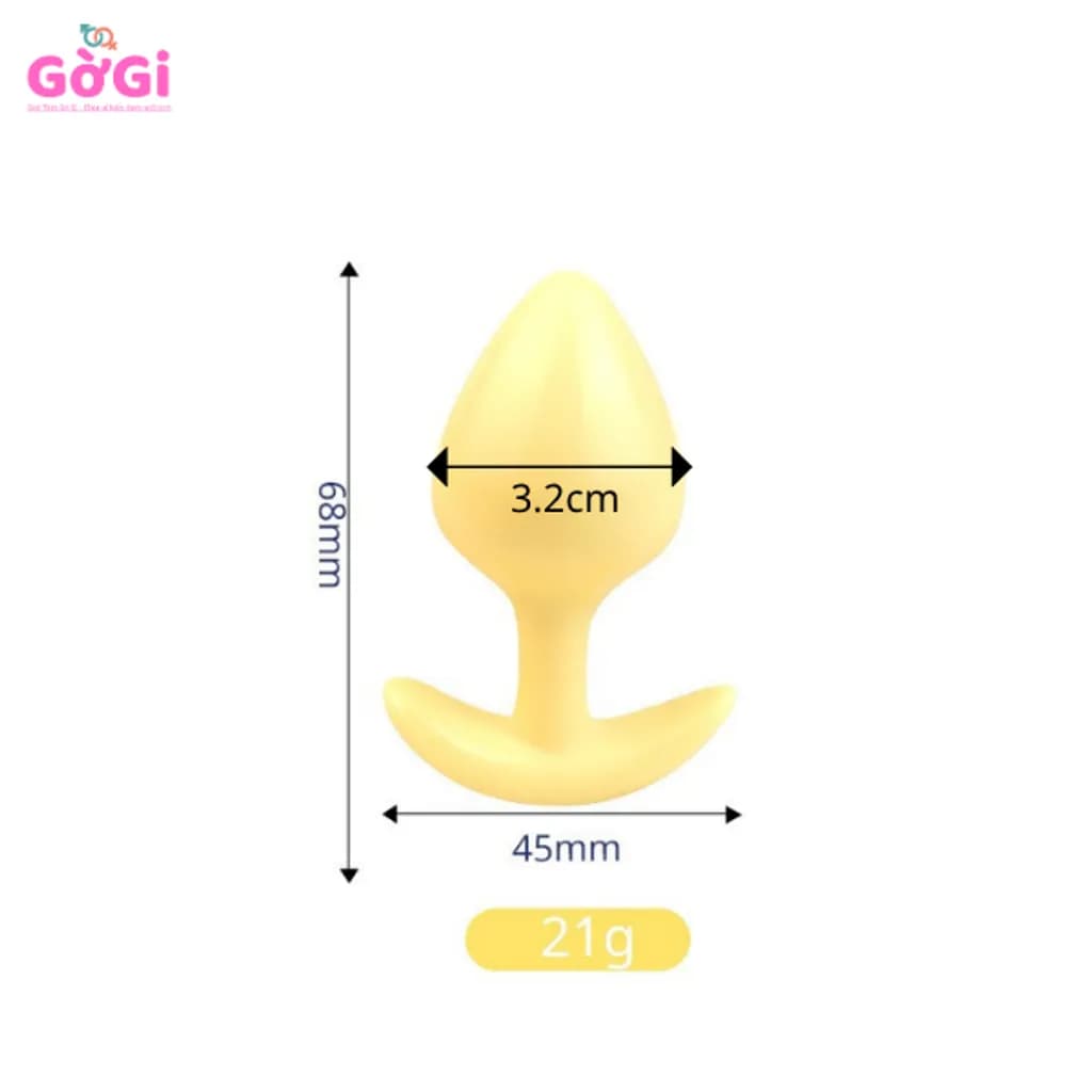 Nút Silicon Mềm Màu Vàng - ảnh 2