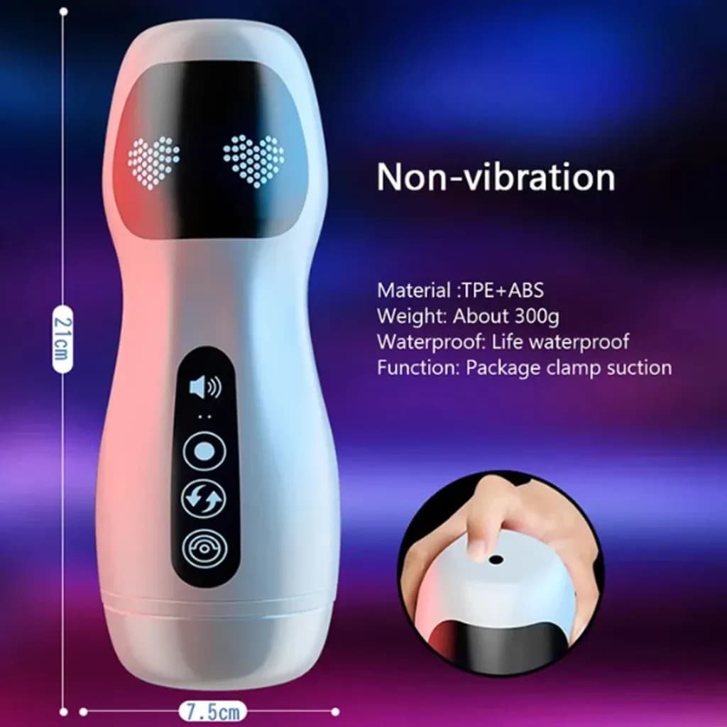 Cốc thủ dâm rung rên cảm biến tự động rên theo hành động - ảnh 6