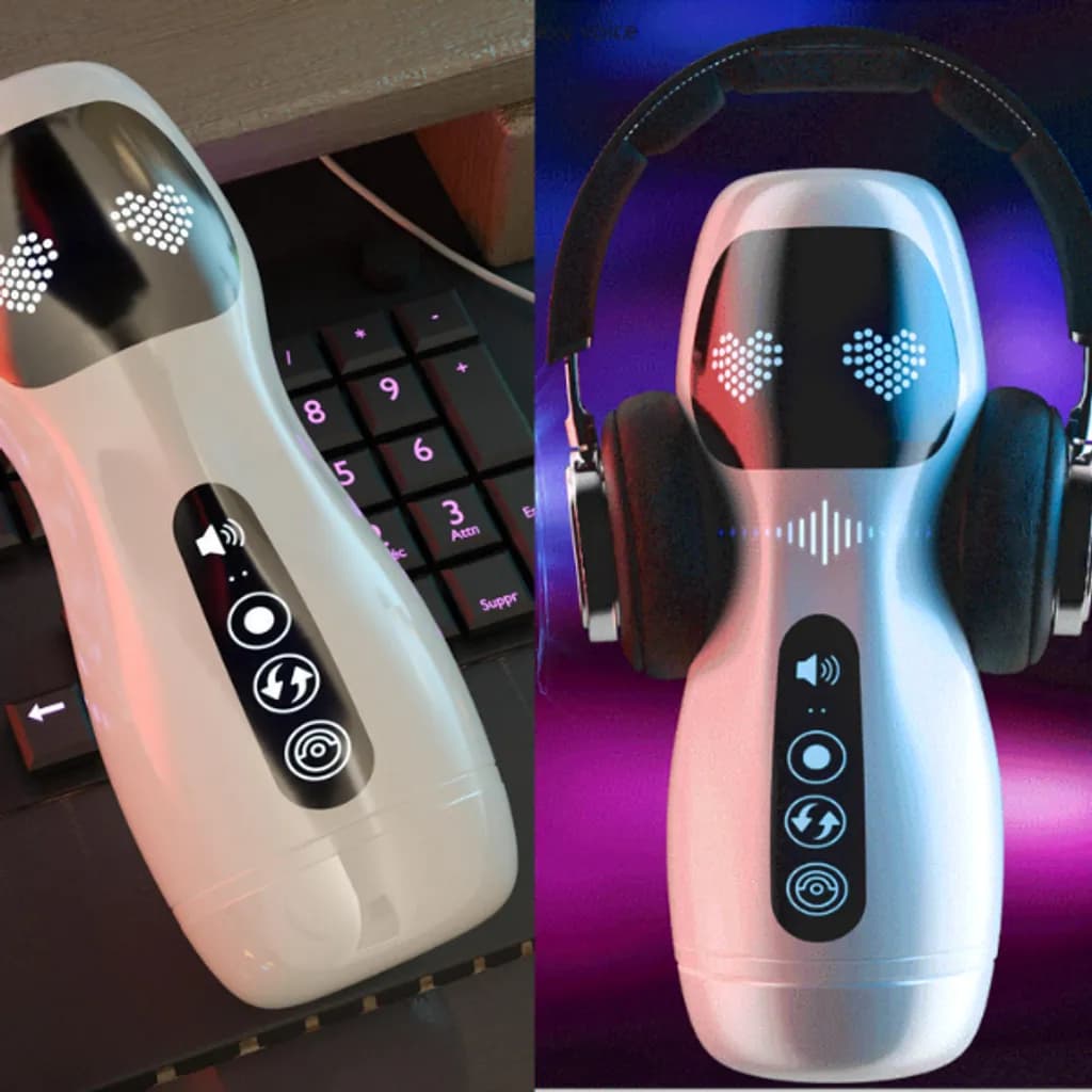 Cốc thủ dâm rung rên cảm biến tự động rên theo hành động - ảnh 3