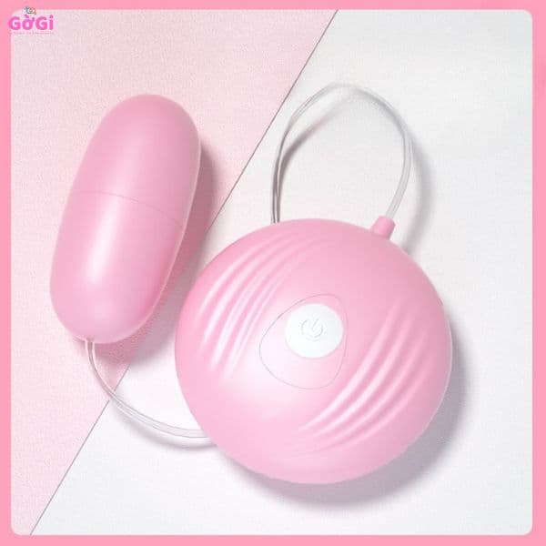 Trứng rung mini nhiều chế độ có dây nối điều khiển hình vỏ sò