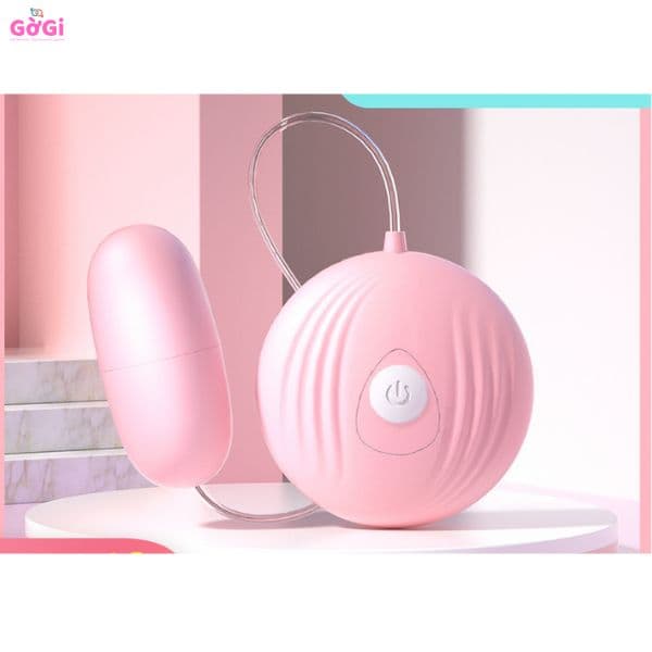 Trứng rung mini nhiều chế độ có dây nối điều khiển hình vỏ sò - ảnh 2