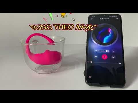 Video giới thiệu Trứng rung không dây điều khiển từ xa bằng APP (XUYÊN QUỐC GIA) đồ chơi tình dục thủ dâm nữ có thể rung đa tần số