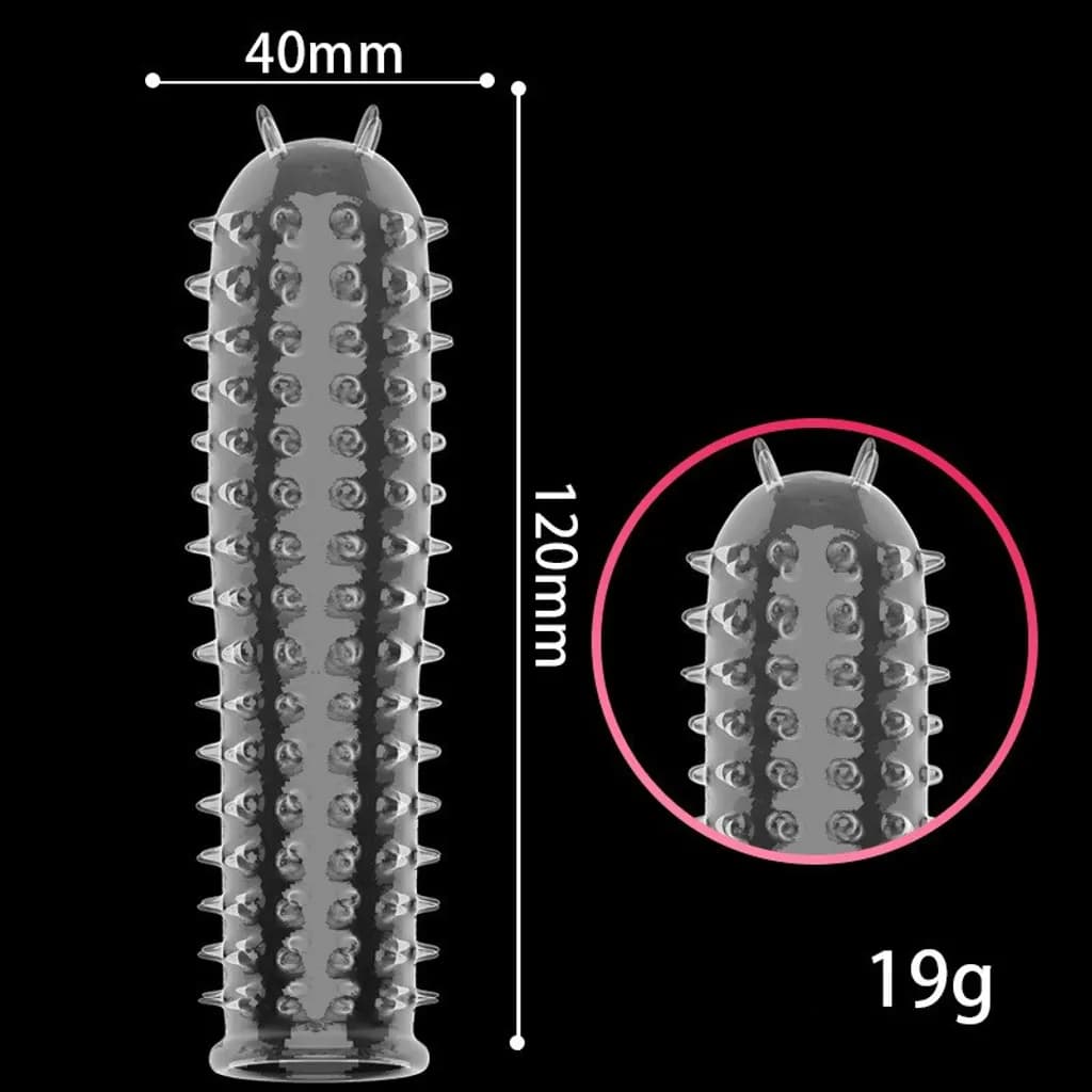 BCS đôn dên gai nhọn toàn thân 4cm silicon